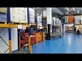 Робота на автопогрузчике / מלגזה / electric  forklift