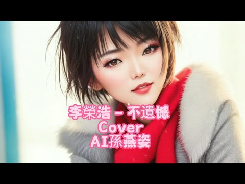 不遺憾-李榮浩 Cover AI孫燕姿 (動態歌詞)。終於看到，你穿著想要的那種婚紗，你右手接過那捧花，從今後換成他保護你，照顧你，不論貧窮富裕，不論生老病疾。