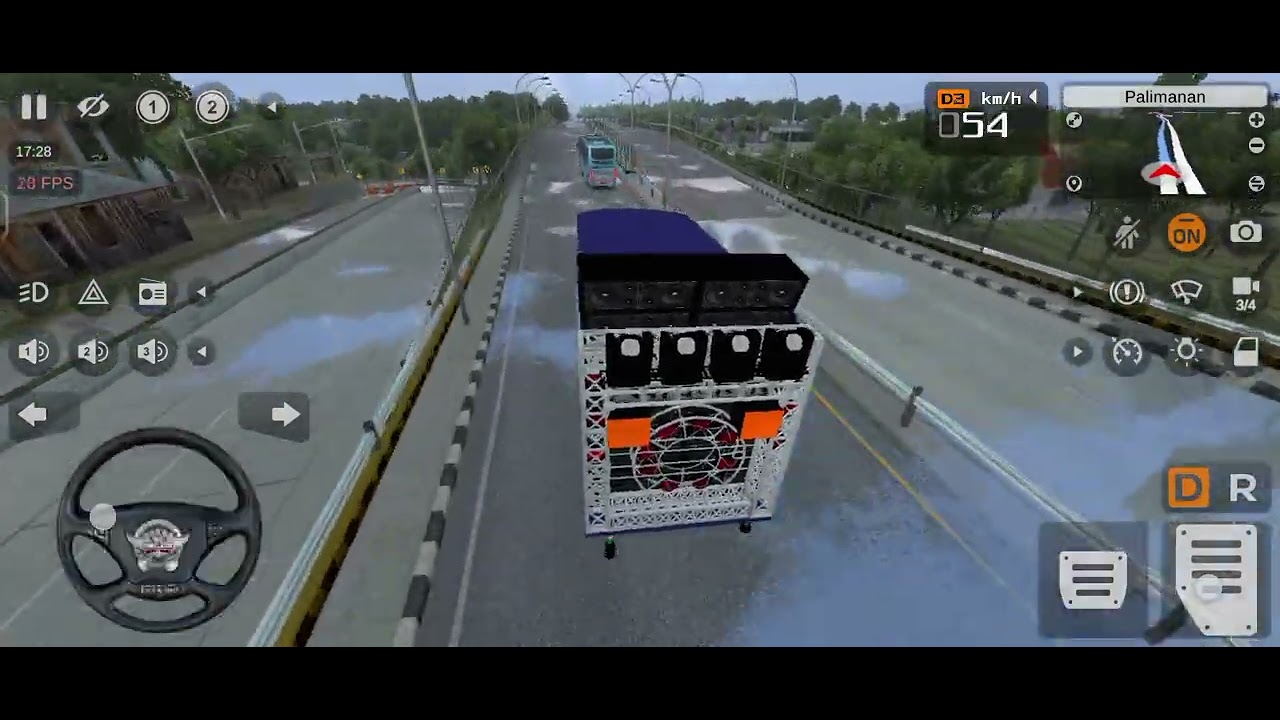 Bus Simulator DJ MOD || Pure Gameplay With My Voice  || viral game video 😁 || 