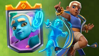 Usei A Nova Carta Líder Oráculo Ecoante Do Clash Royale