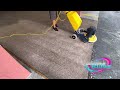 Nasty Outdoor Carpet transformation using The Cimex and Low moisture Cleaning Method in Miami