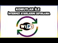 Komutlar ile İnternet Bağlantı Sorunlarını Giderme Wi-Fi  Ayarlarını Sıfırlama | windows 7-8-10-11