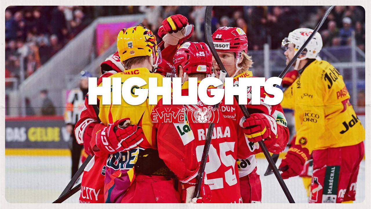 EHC Biel-Bienne vs SCL Tigers 5:1 - Game Highlights