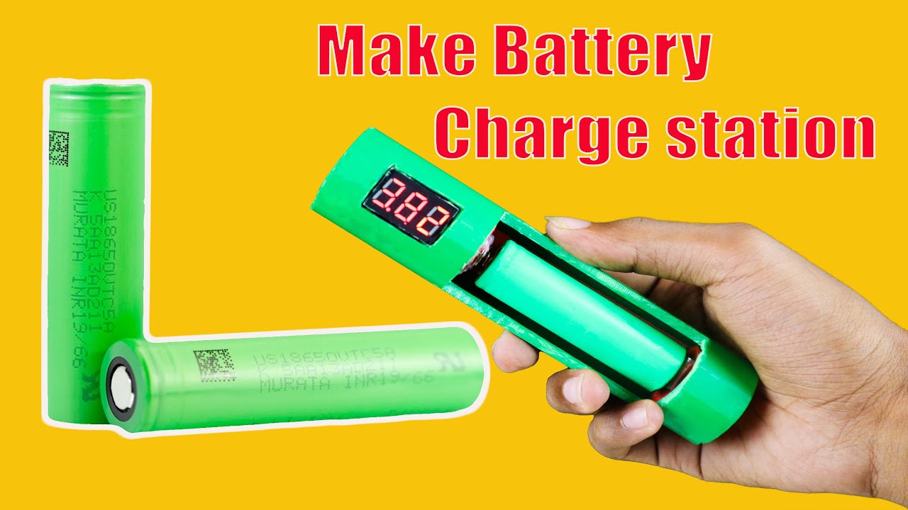 How To Make Lithium-ion Battery Charger At Home | DIY Laptop Lithium ...