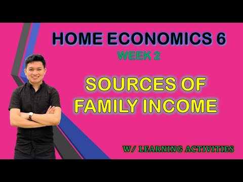 Video: Multiple sources of income. Sources of family income