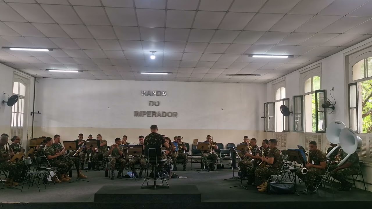 American Patrol (ensaio) Banda de Música do 1°BG