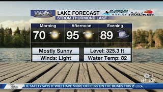 Lake Forecast Friday, October 4, 2019