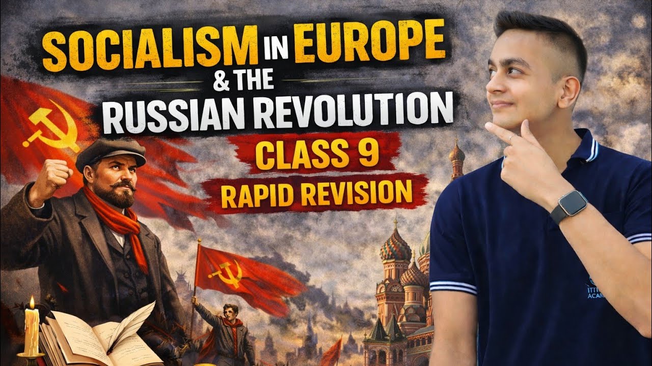 Socialism in Europe & The Russian Revolution Class 9 - YouTube