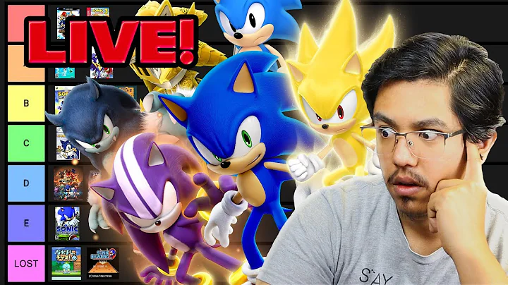 Ranking Every Single Sonic Game (LIVE)