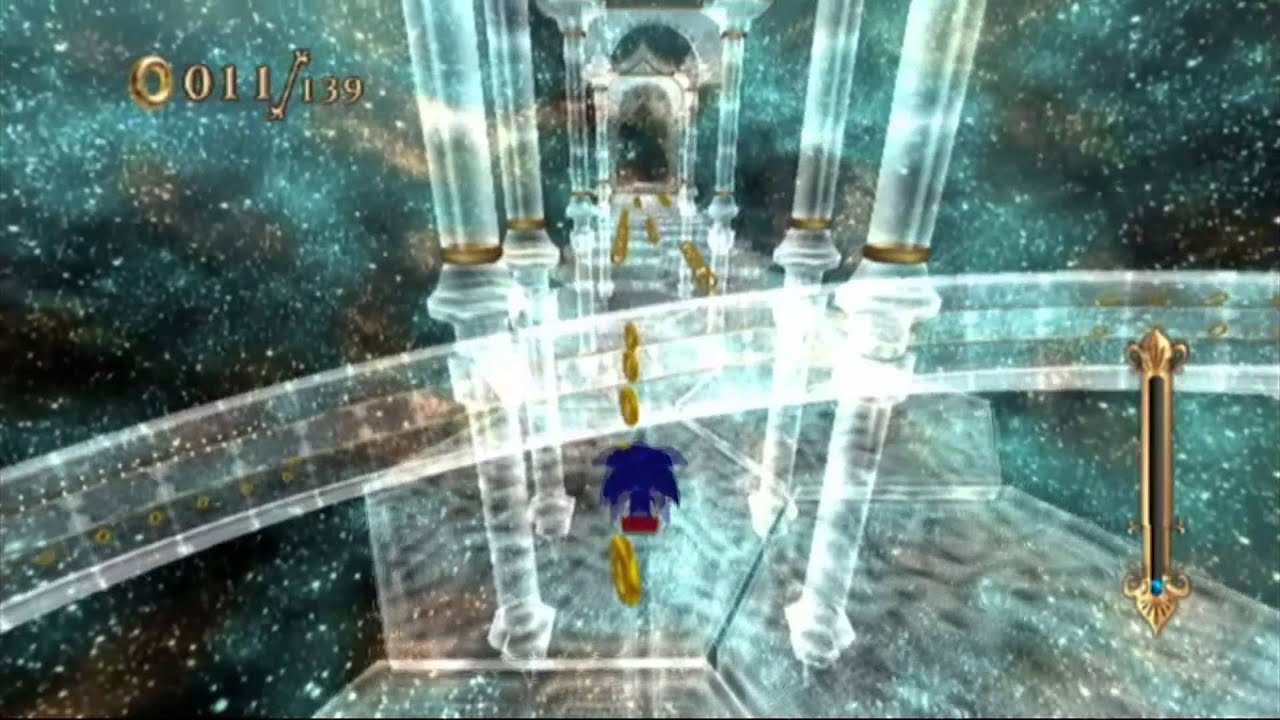 Sonic and the Secret Rings Night Palace Mission 10 Pas touche