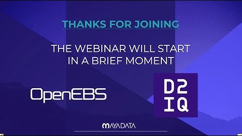 Persistent storage with Mayadata OpenEBS on Kubernetes
