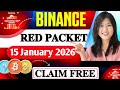 Binance Red Packet Codes Today ( 15 January 2026 ) | Free Bitcoin Code Inside💸💰 @legitincome420