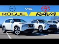 NEW SUV CHAMP?? -- 2021 Nissan Rogue vs. 2021 Toyota RAV4: Comparison