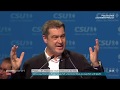 Rede von Markus Söder beim Politischen Aschermittwoch der CSU am 26.02.20