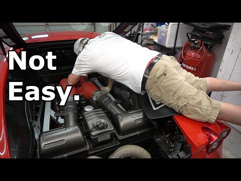 How to replace the VALVE COVER GASKETS on a Ferrari F430