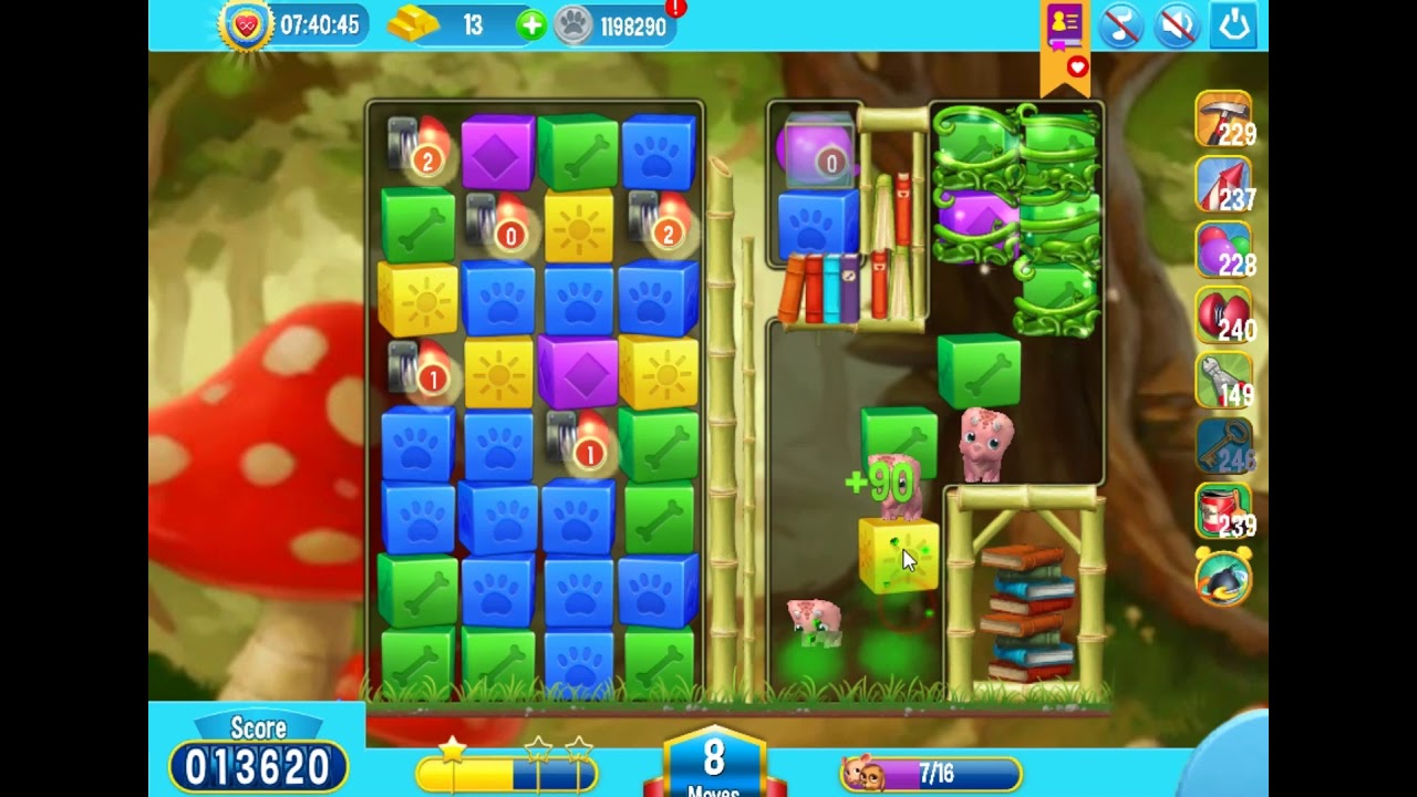 Pet Rescue Saga level 3718 no boosters ►TOBIAS DEAMON◄