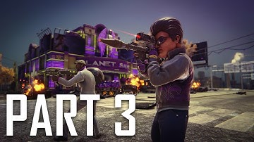 Getaway in a BURNING car! | Saints Row: The Third - Part 3