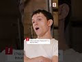Tom Holland's most extreme diet to date for a role  #menshealth #shorts