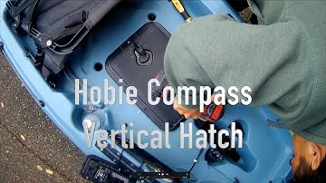 Hobie Vertical rectangular hatch install