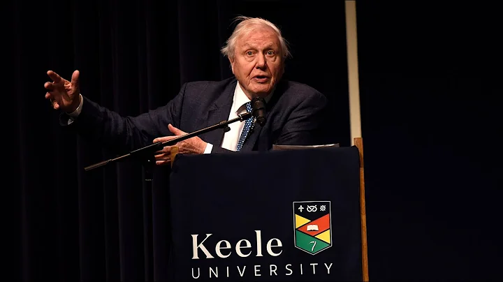 Sir David Attenborough at Keele - Lecture