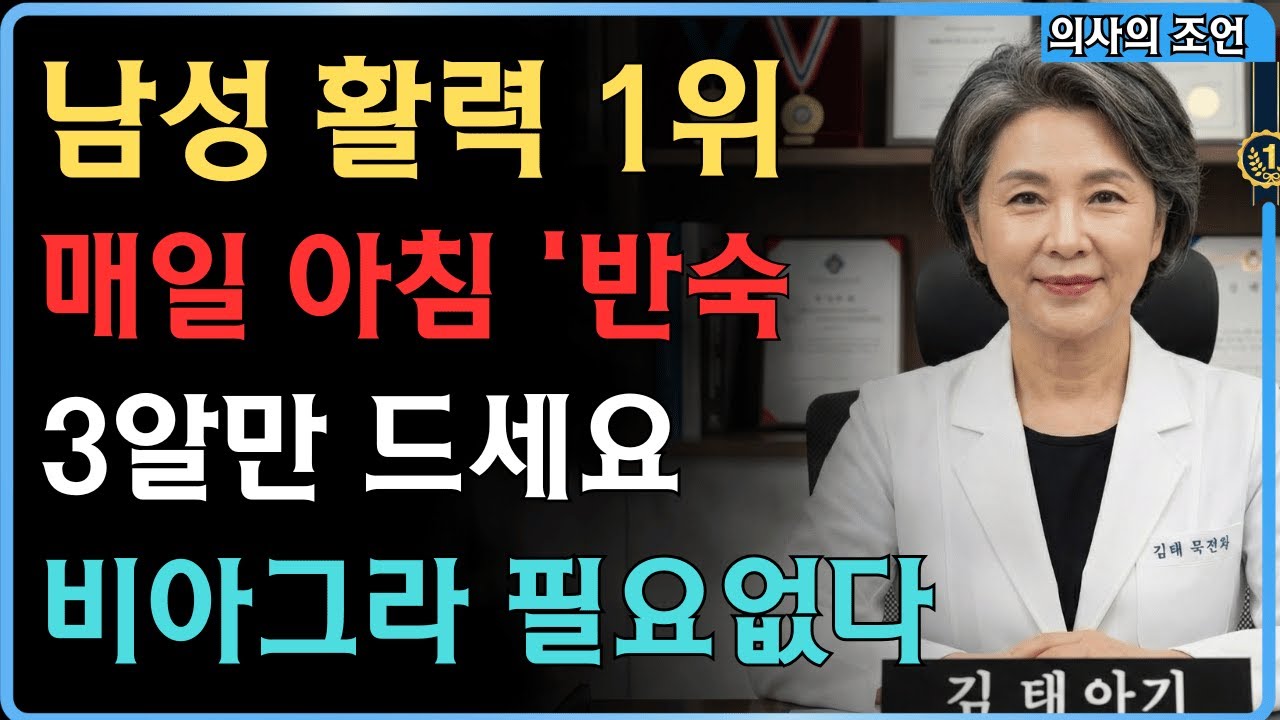 비싼 보약보다 낫습니다. 99%가 모르는 '달걀 노른자'의 진짜 효능 (남성 활력 1위)