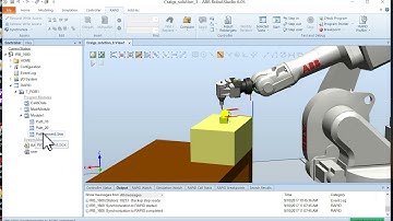 Lesson 7 ABB RobotStudio Simulating your 4 point path