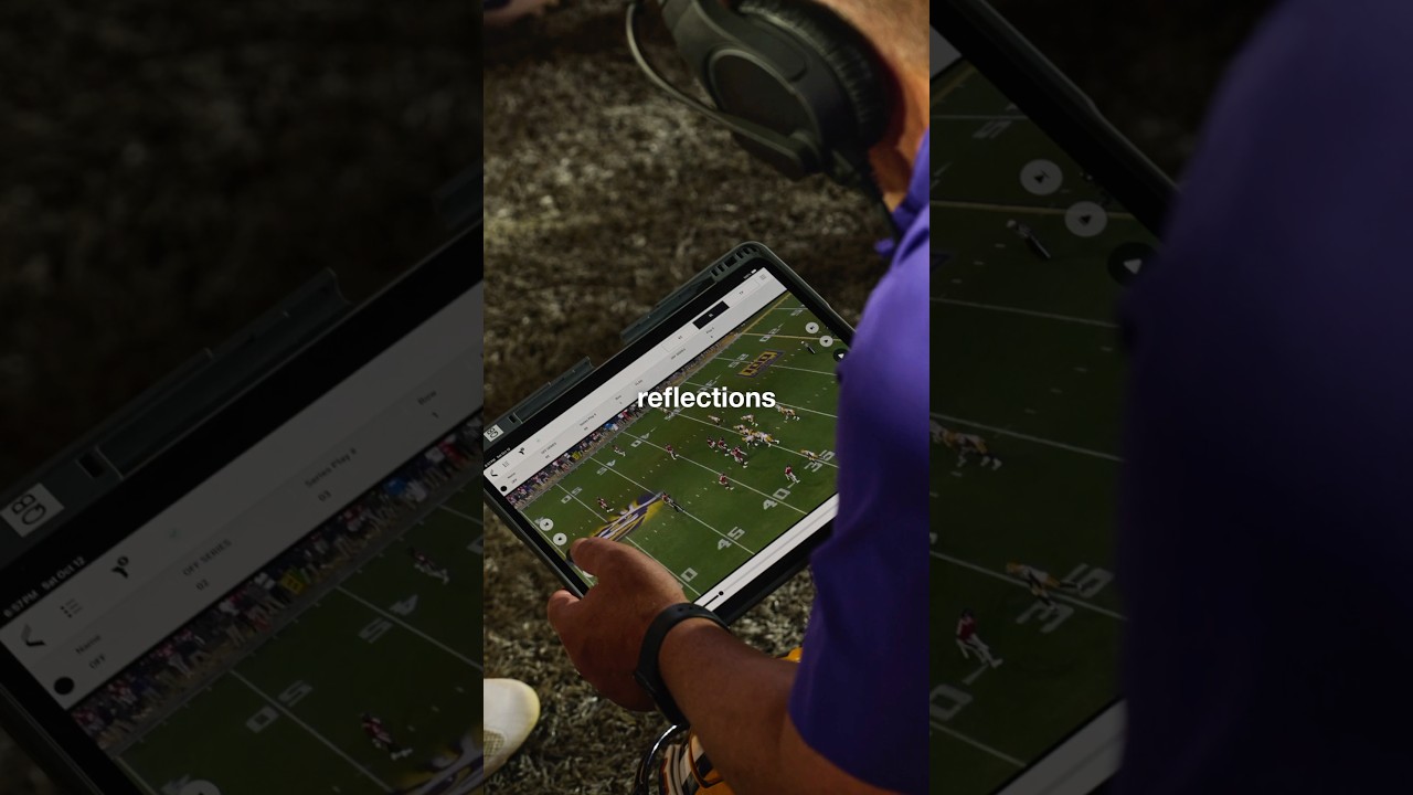 iPad Teams Up with College Football 🏉📱 - YouTube