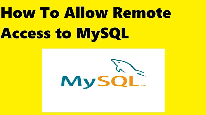 Setting up a Remote MySQL 8 Database Connection | Enable Remote MySQL 8 Connection