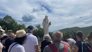 Wow ! What is going on top of Apparition Hill Medjugorje