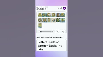 GenType Alphabet Creator #aitools #newaitools #usefulwebsites #usefullwebsite #aitoolsforbusiness
