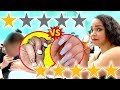 I WENT TO THE WORST REVIEWED NAIL SALON VS BEST REVIEWED NAIL SALON IN MY CITY LOS ANGELES