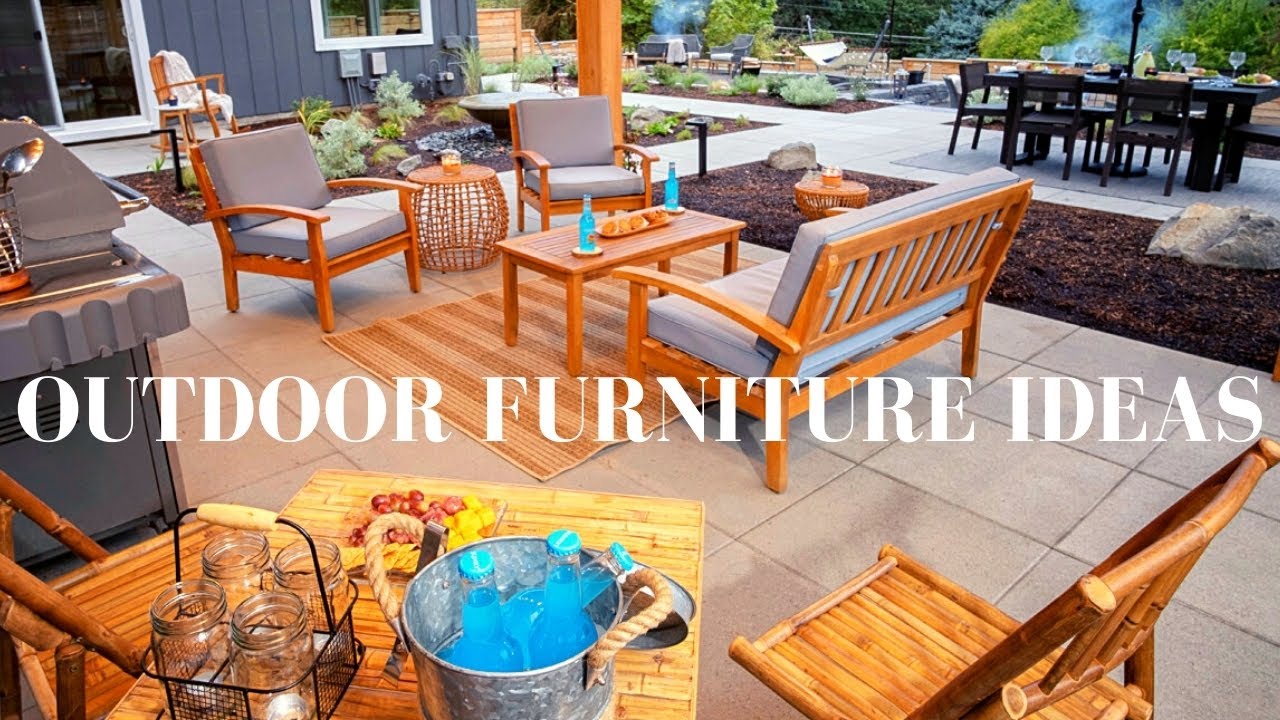 Outdoor Furniture Ideas (BEFORE & AFTER) YouTube