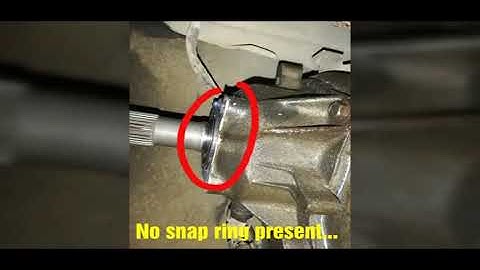 Transfer Case Saver @ Chevy K1500 - No more grinding noise (in reverse)