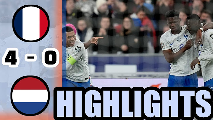 Hasil Pertandingan Qualification EURO 2024 | Prancis vs Belanda | 4- 0 |#highlights #football