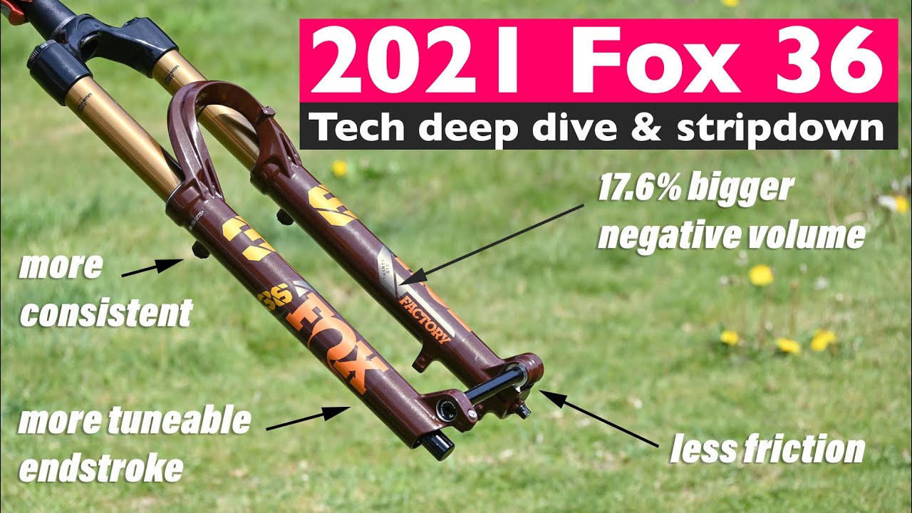 2021 Fox 36 tech deep dive - taking one apart to figure out how it