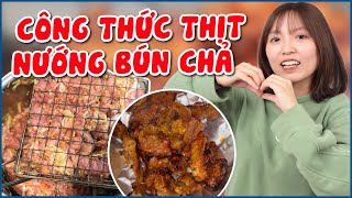 Công thức thịt nướng bún chả phiên bản nhanh gọn lẹ | Pít Ham Ăn