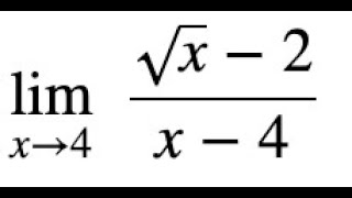 Calc I: Evaluating a limit with square root (example 6/15) Profile