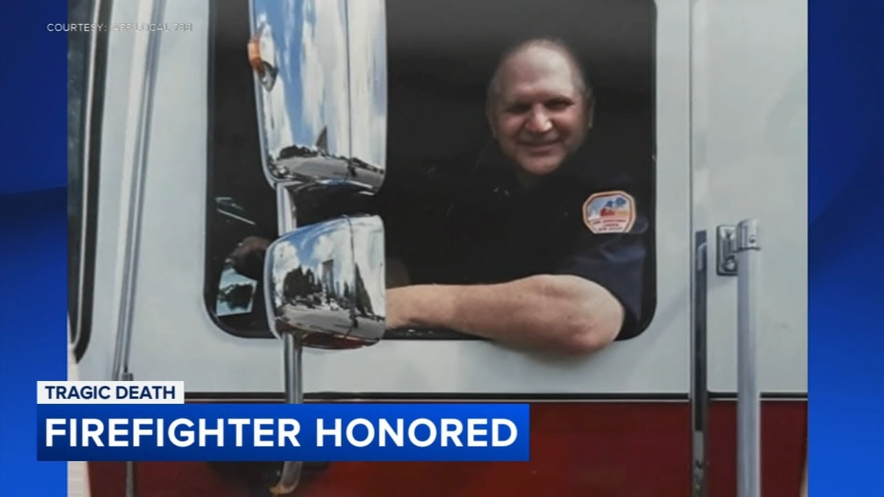 NJ community mourning loss of Camden firefighter
