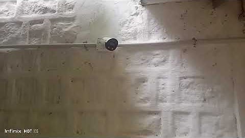 UNV CCTV IP CAMERA with 2 way audio installation