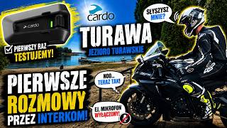 Pierwszy Test Interkomów Cardo! 🔥 Wyjazd do Turawy