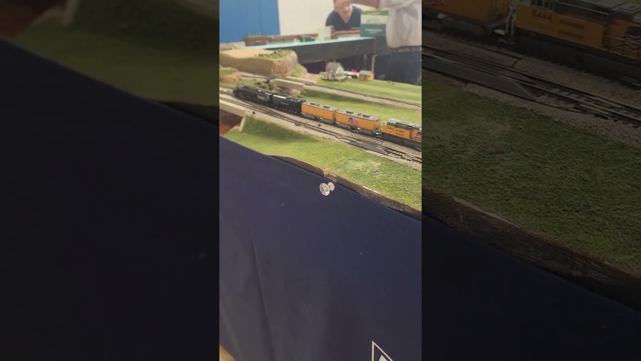 N Scale Union Pacific Big Boy and Kato Excursion train