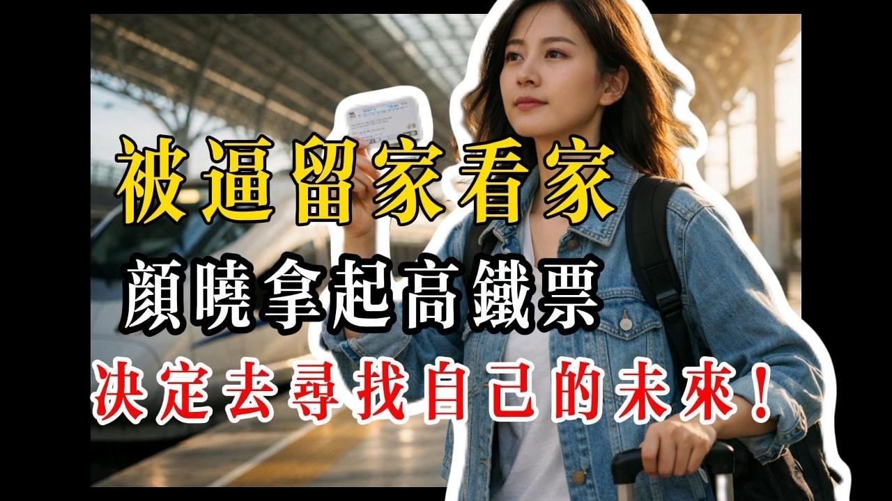 被逼留家看家？拒當工具人！握緊高鐵票，毅然奔赴未來！