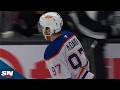 Oilers' Connor McDavid Picks Up Assist On Leon Draisaitl Goal To Hit 100-Point Mark