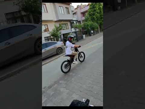 80 hp Motor ile Tek teker öğreniyorum #starkvarg