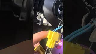 2003 rsx quick release steering wheel install. (no srs light) (working horn)