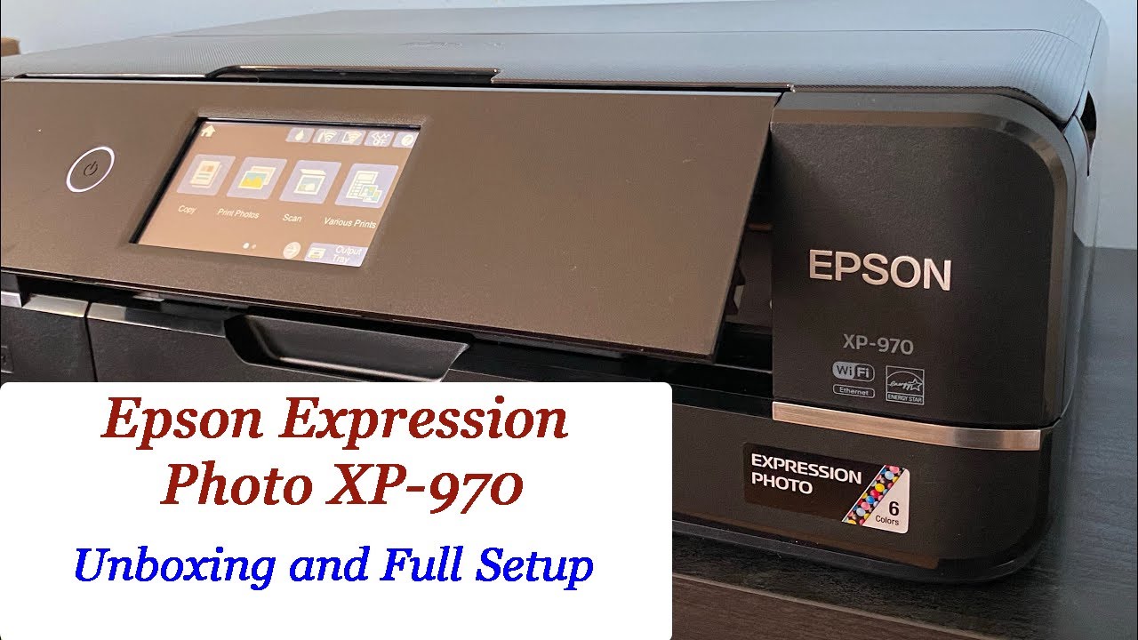 Epson Xp 970 Printer Software