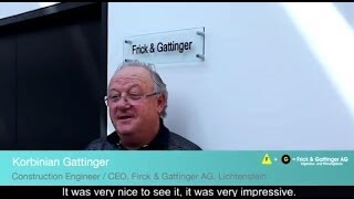 MIDAS Customer Interview: Frick & Gattinger in Lichtenstein
