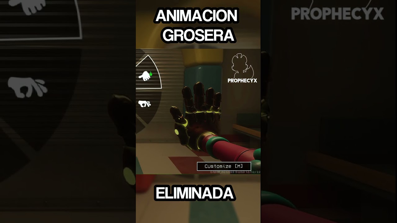ANIMACIÓN GROSERA DESCARTADA de PROJECT: PLAYTIME | #Shorts