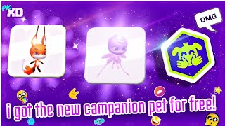 I Got The New Campanion Pet For Free Pk Xd Ladybug Update