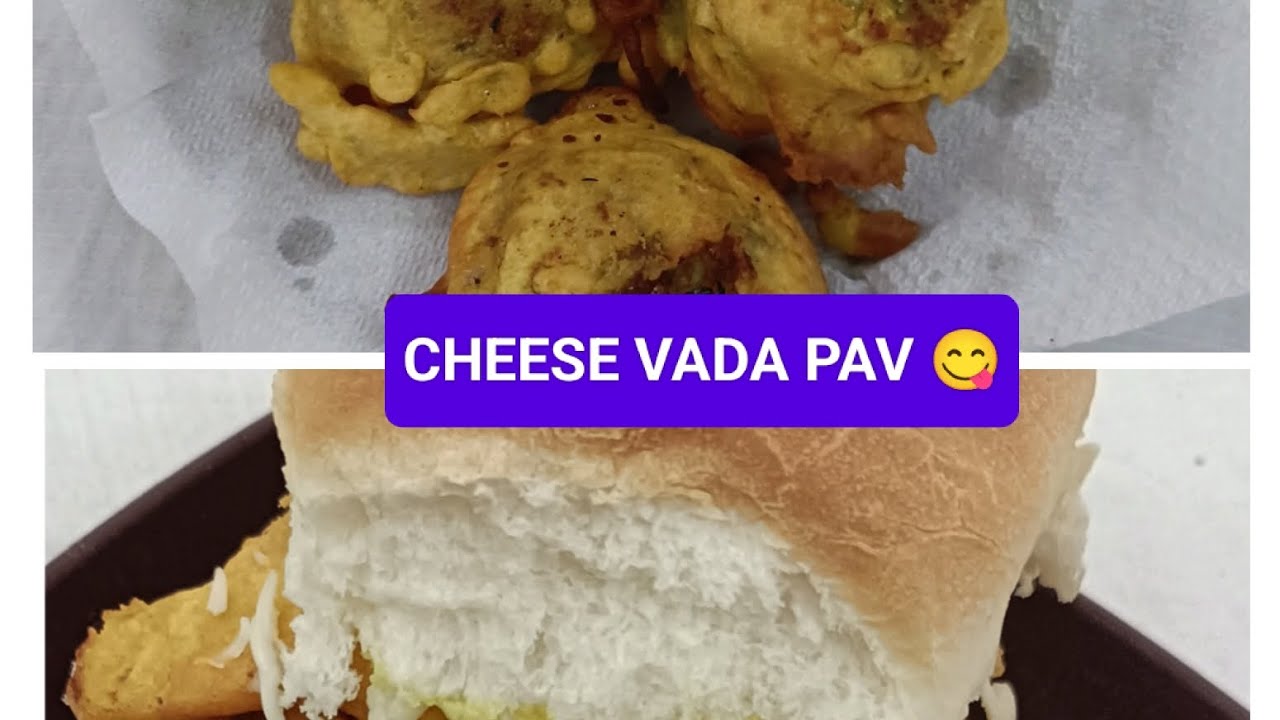 Cheese vada Pav Mumbai style Vada Pav Easy Recipe वडा पाव मुंबई